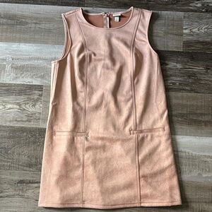 EUC A New day Tan Mini Dress
